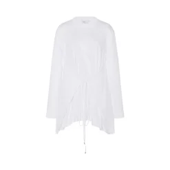 APRON CUTOUT T-SHIRT TOP