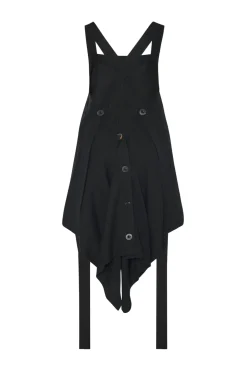 APRON TOP - FLUID SHANTUNG
