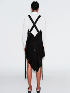 APRON TOP - FLUID SHANTUNG