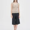 BERMUDA SHORT - STRETCH COTTON SHANTUNG