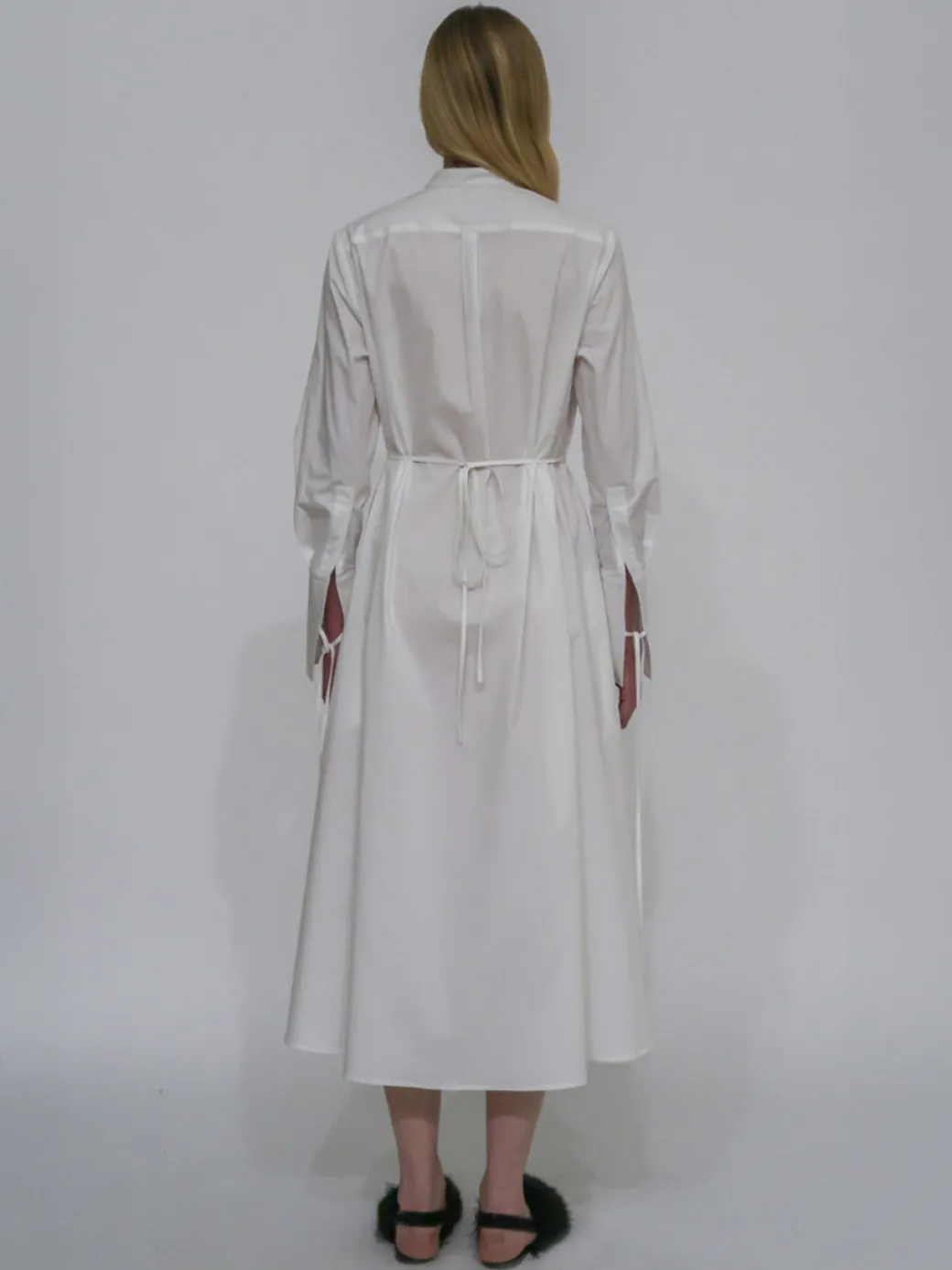 BIB TIE SHIRT DRESS