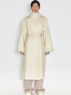 Buckle Belt Trench Coat
