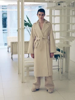 Buckle Belt Trench Coat