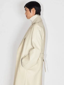 Buckle Belt Trench Coat