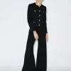 Button Crewneck Jacket