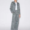 BUTTON UP TAILORED JACKET - FOAM