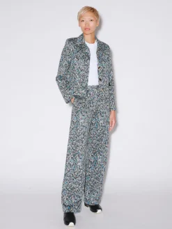 BUTTON UP TAILORED JACKET - FOAM