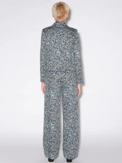 BUTTON UP TAILORED JACKET - FOAM