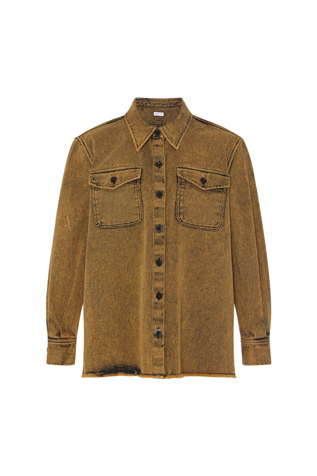 CARGO POCKET SHIRT - DENIM
