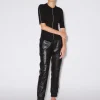 CONTRAST STITCH T-SHIRT