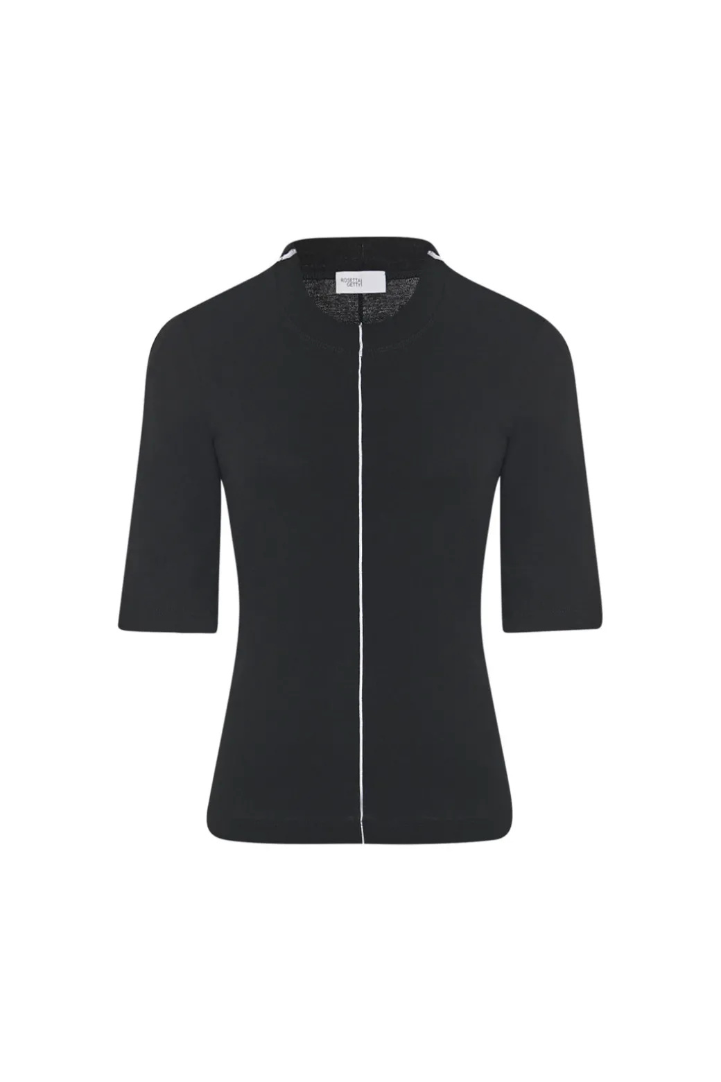 CONTRAST STITCH T-SHIRT