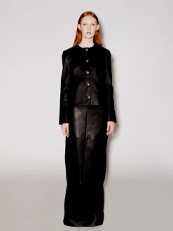 CREWNECK TAILORED JACKET