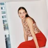 CROPPED CROSS BACK TOP