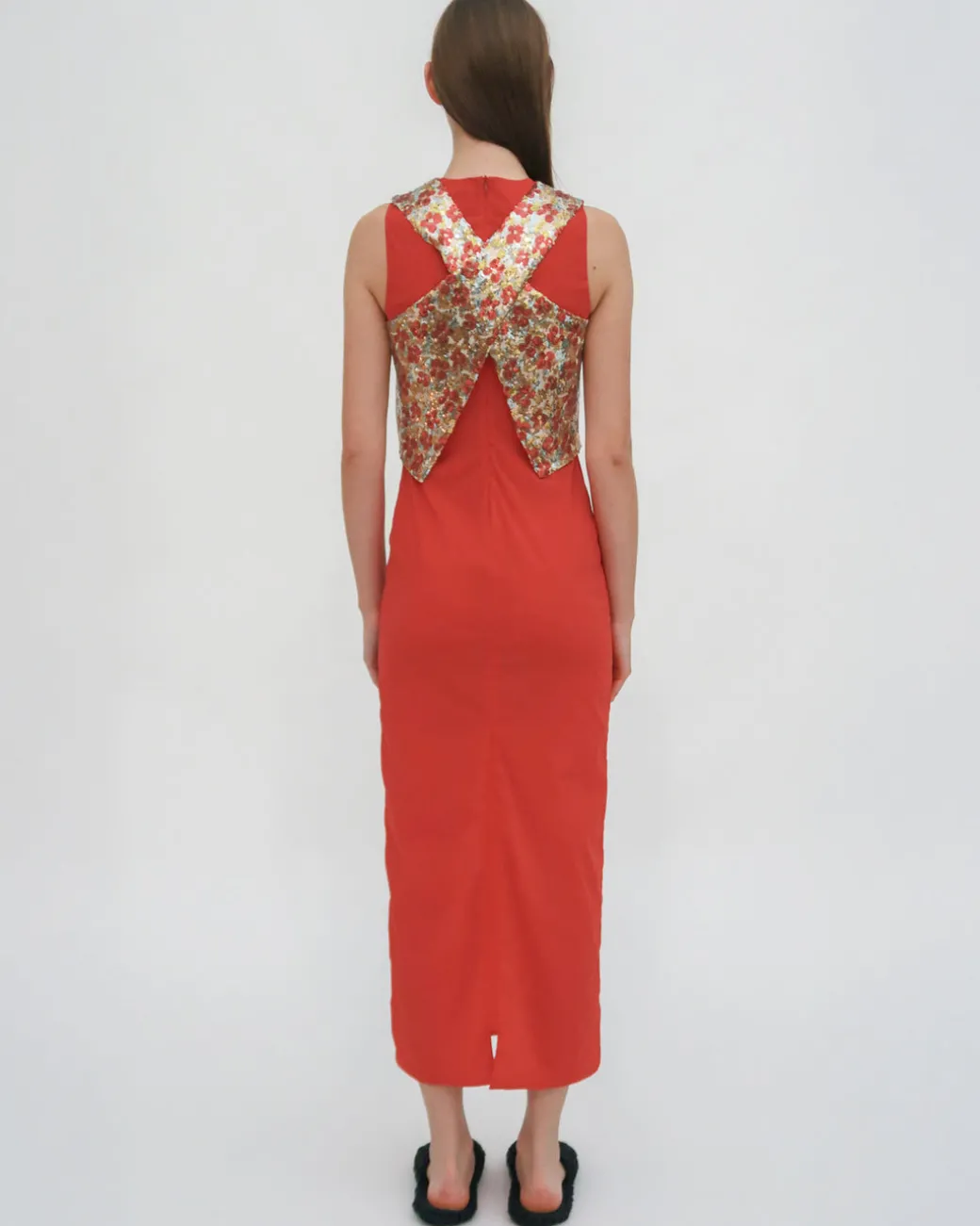 CROPPED CROSS BACK TOP