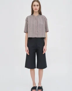 CROPPED OVERSIZED SHIRT