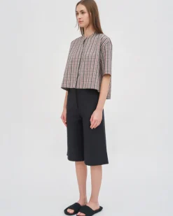 CROPPED OVERSIZED SHIRT