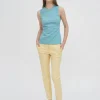 CROPPED SKINNY CASUAL PANT
