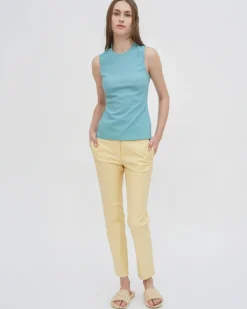 CROPPED SKINNY CASUAL PANT