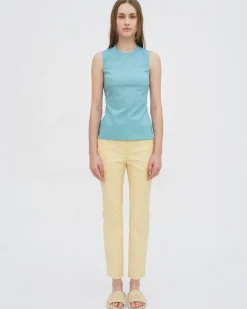 CROPPED SKINNY CASUAL PANT