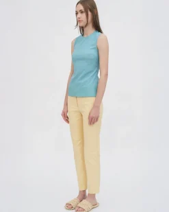 CROPPED SKINNY CASUAL PANT