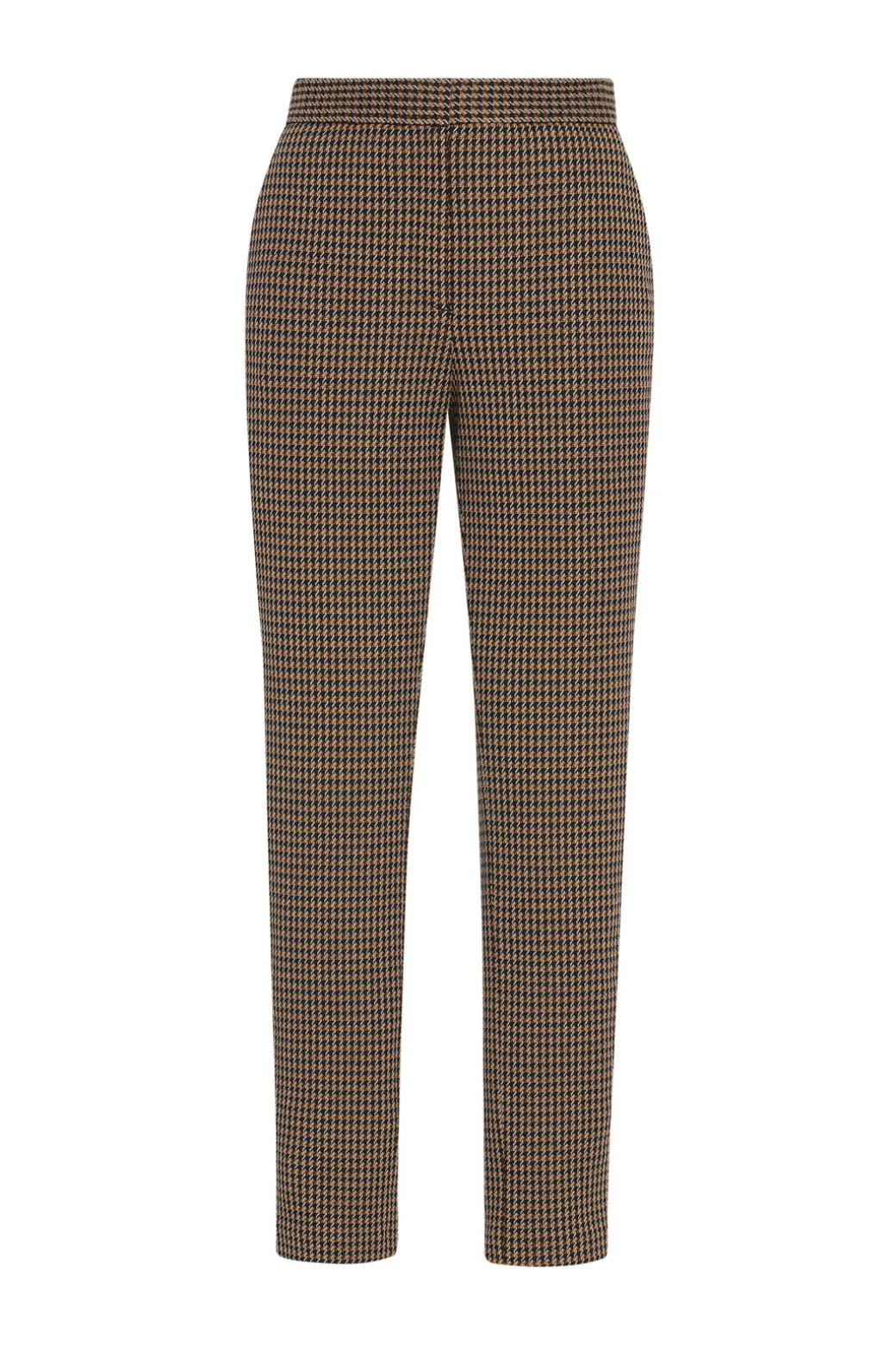 CROPPED SKINNY PANT - HOUNDSTOOTH