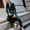 CROPPED SKINNY PANT - STRETCH PLONGE