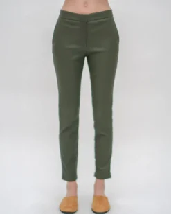 CROPPED SKINNY PANT - STRETCH PLONGE
