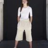 Cropped Sleeve T-Shirt