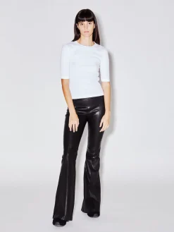 Cropped Sleeve T-Shirt
