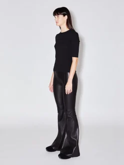 Cropped Sleeve T-Shirt