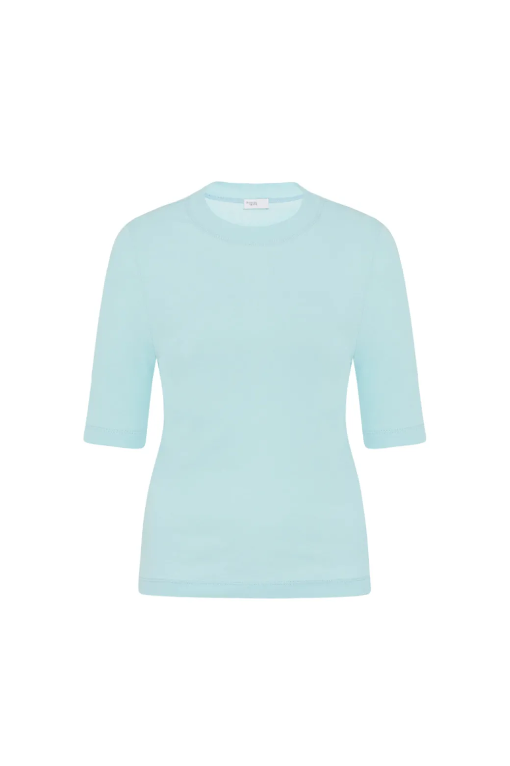CROPPED SLEEVE T-SHIRT