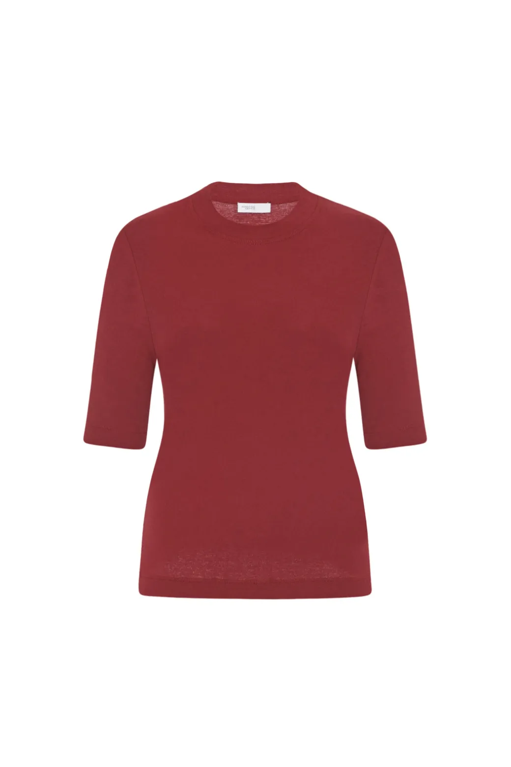 CROPPED SLEEVE T-SHIRT