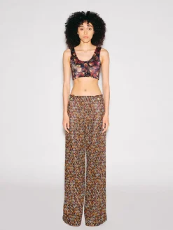 CROPPED TANK - VELVET JERSEY