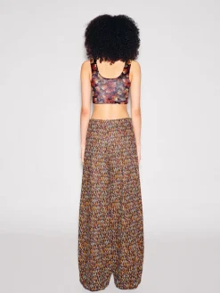 CROPPED TANK - VELVET JERSEY
