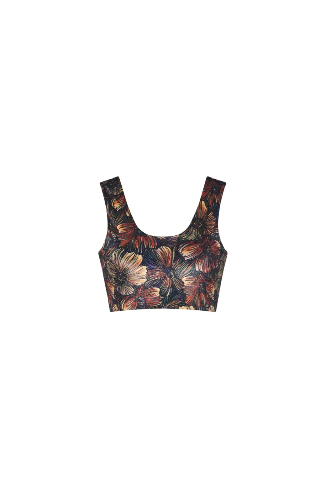 CROPPED TANK - VELVET JERSEY