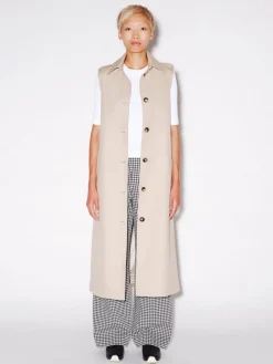 DOUBLE LAYER TRENCH COAT