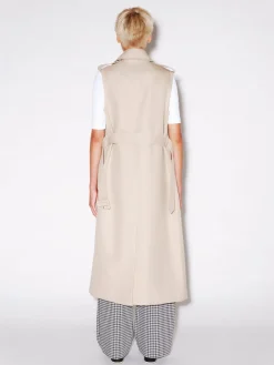 DOUBLE LAYER TRENCH COAT
