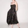 Drawstring Slip Dress