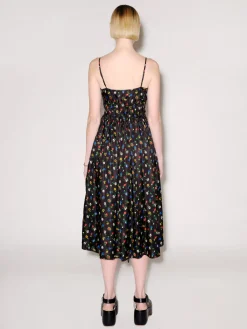 Drawstring Slip Dress