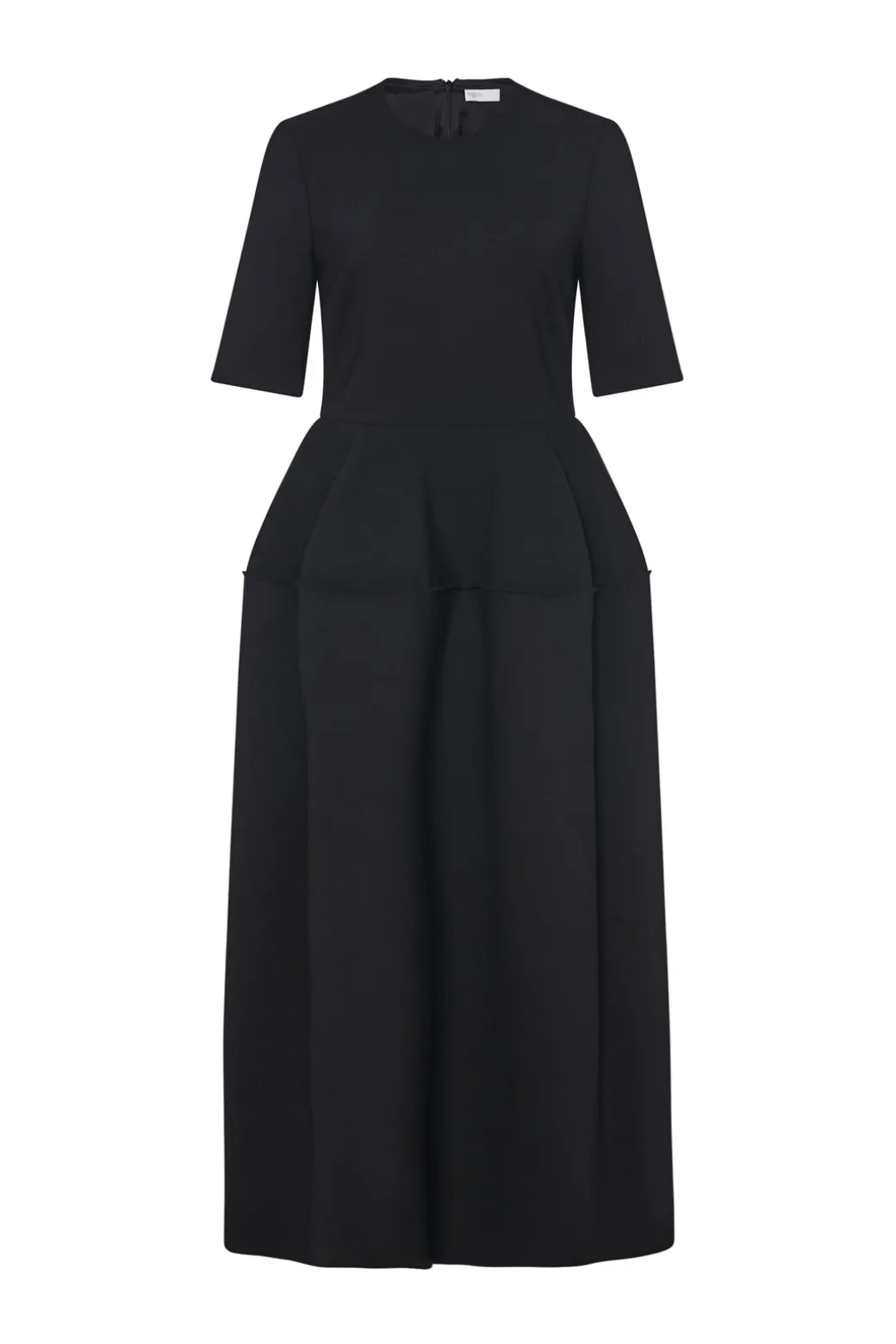 FITTED BELL SKIRT DRESS