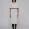 FITTED CAPE DRESS