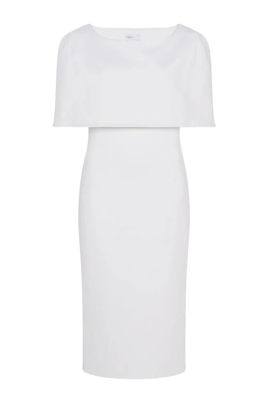 FITTED CAPE DRESS