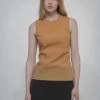FITTED CREWNECK TANK TOP