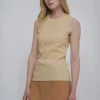 FITTED CREWNECK TANK TOP