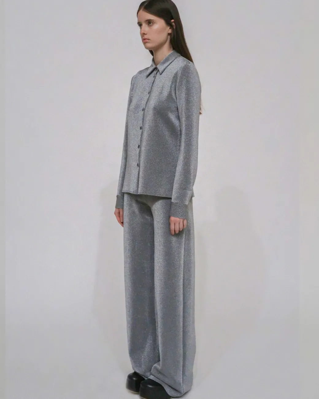 FITTED SHIRT - LUREX