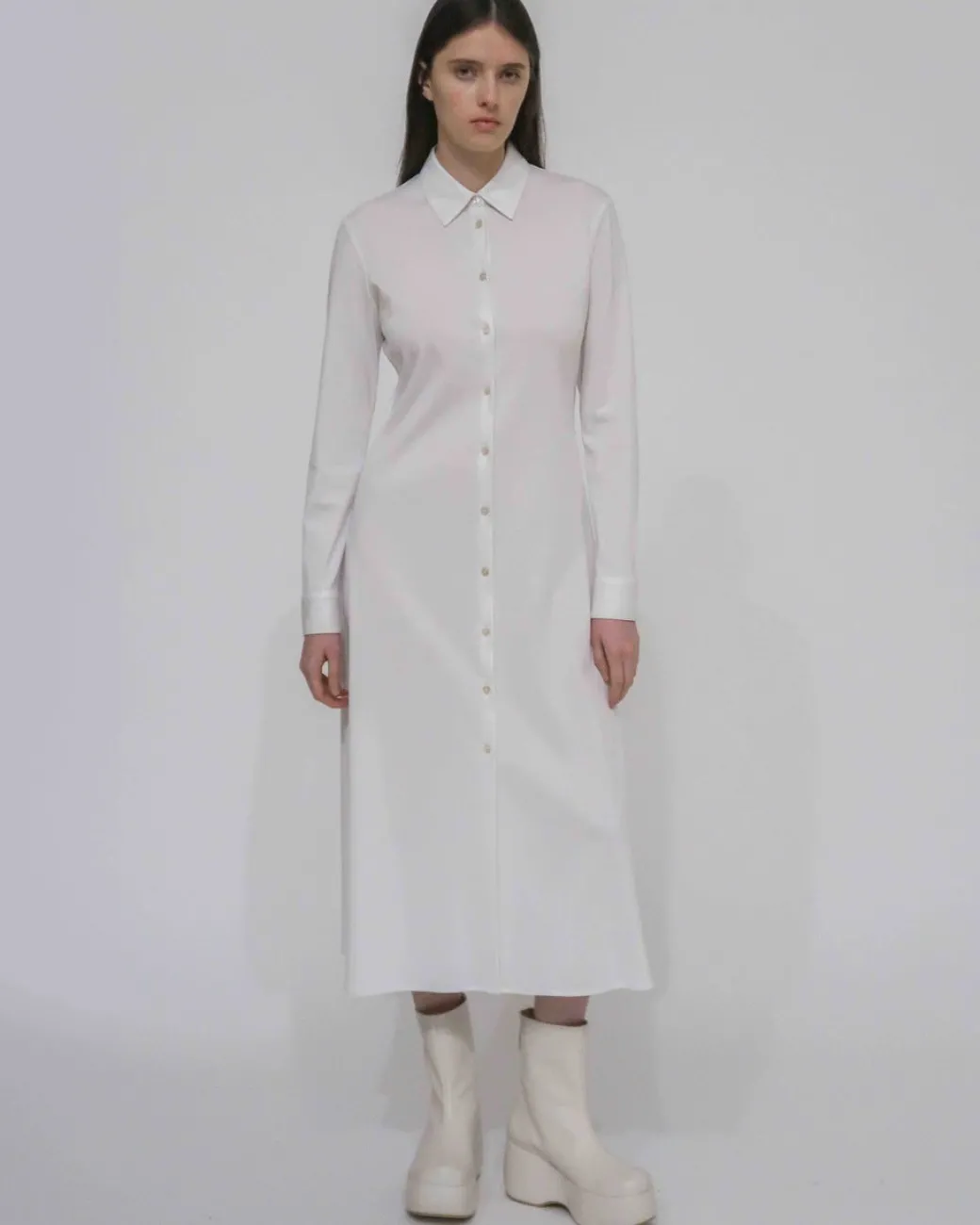 FITTED SHIRTDRESS