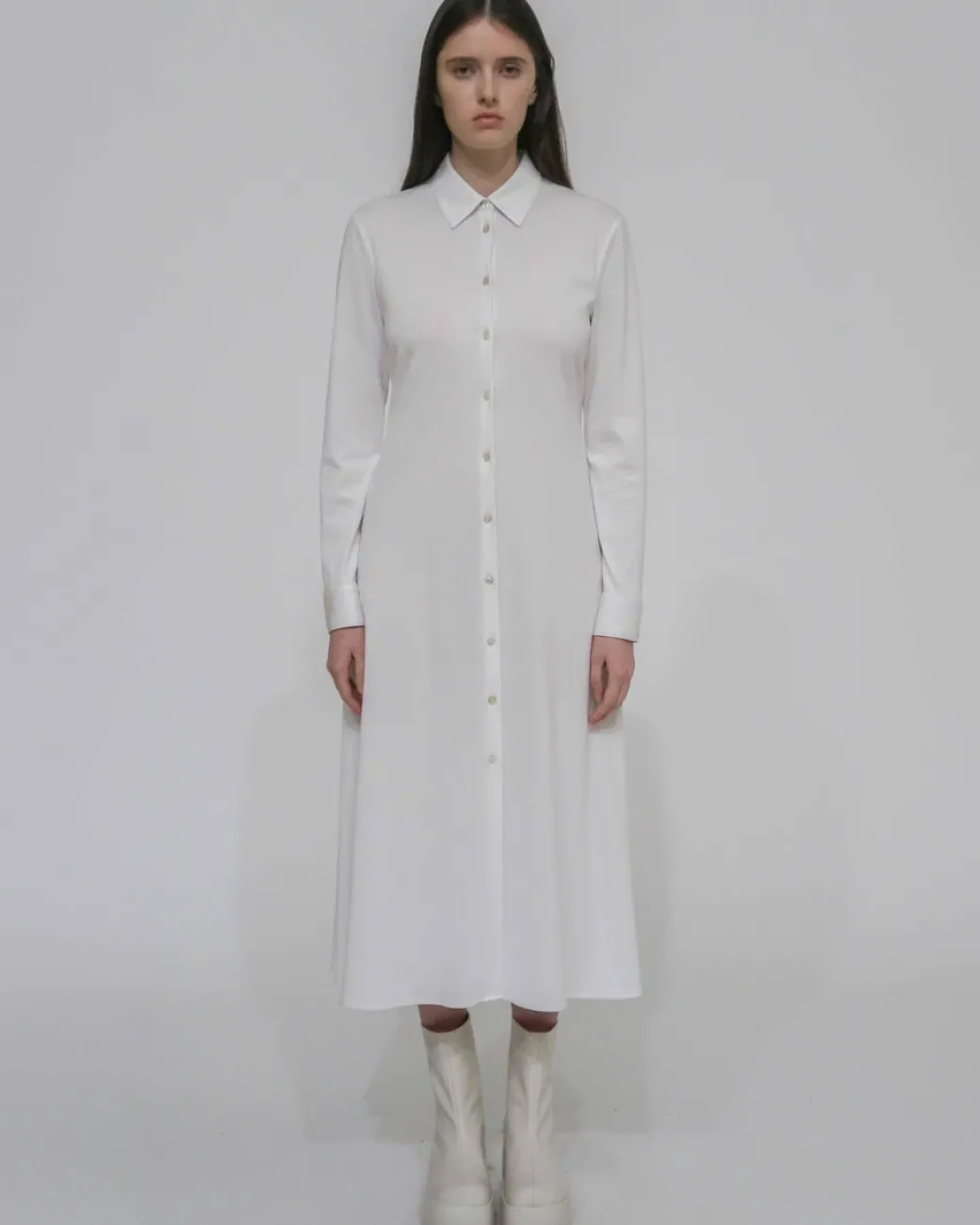 FITTED SHIRTDRESS