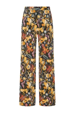 FITTED STRAIGHT PULL-ON PANT - VELVET