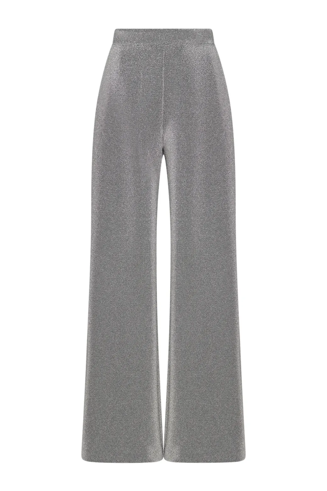 FITTED STRAIGHT PULL-ON PANT - LUREX