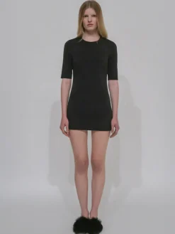 FITTED T-SHIRT MINIDRESS